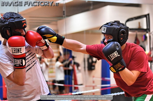 2019-05-29 Milano - pound4pound boxe gym 0977 Daniele Bonelli vs Edoardo Spinatelli